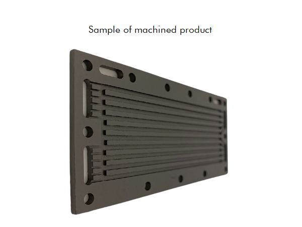 Machined Graphite BMC Bipolar Plate